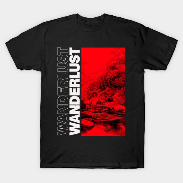 Wanderlust adventure urban T-Shirt by Billybenn